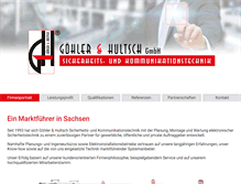 Tablet Screenshot of goehler-hultsch.de